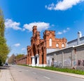 KsiÃâ¢ÃÂ¼y MÃâyn - Grohman`s Factory Gate Royalty Free Stock Photo